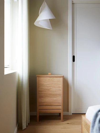 2er-Set – 1 bezahlt = 2 erhalten. Wäschekorb aus Eichenholz, Linie A