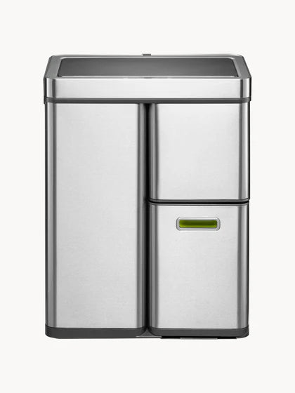 2er-Set – 1 bezahlt = 2 erhalten. Mirage Mülleimer mit Sensor, 30 L + 2 x 15 L