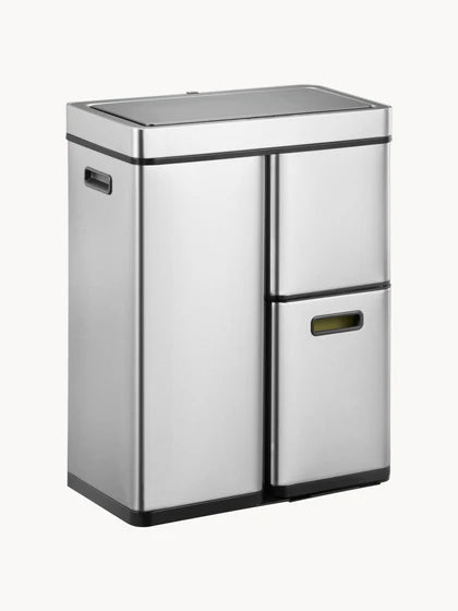 2er-Set – 1 bezahlt = 2 erhalten. Mirage Mülleimer mit Sensor, 30 L + 2 x 15 L